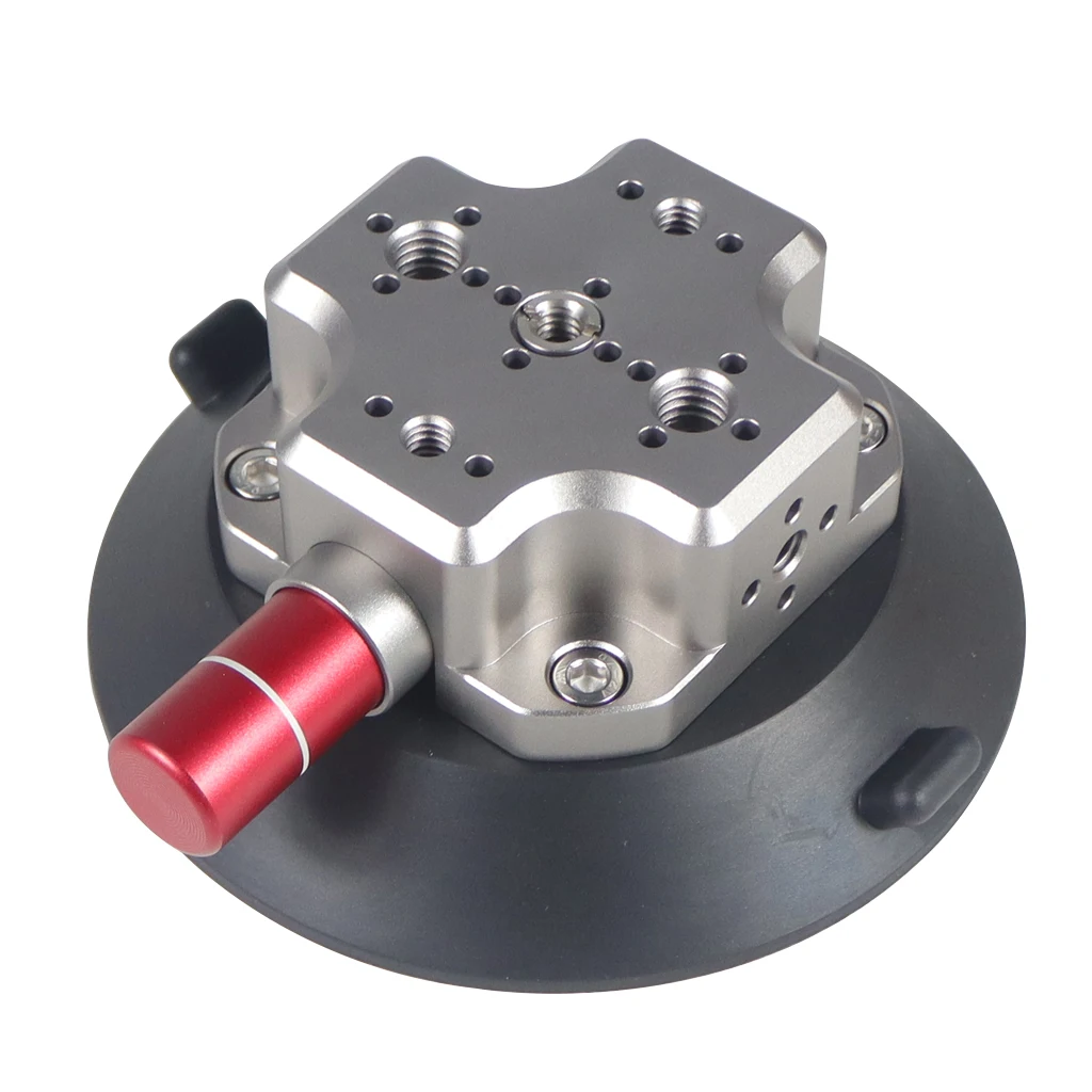 Handpumpe Vakuum Saugnapf 1/4 "3/8" ARRI Ortungsloch Kamera Stabilisator Halterung für GoPro DJI LED Auto Auto Lampe Ständer Halterung – Detail 28