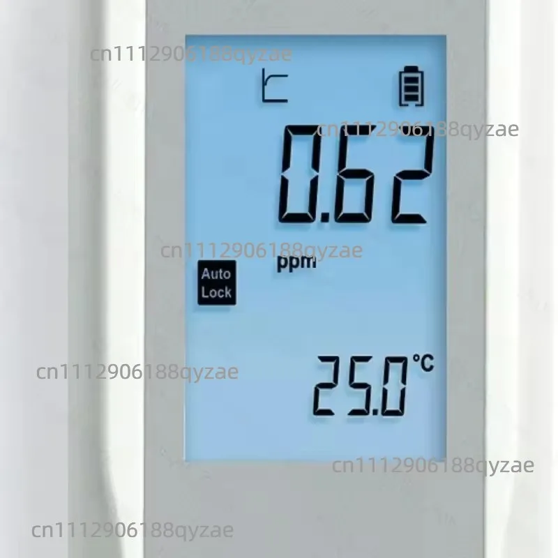 Portable Handheld Dissolved Ozone (O3) Meter - Pen-Type Tester with Replaceable Sensor (0-10.00mg/L)