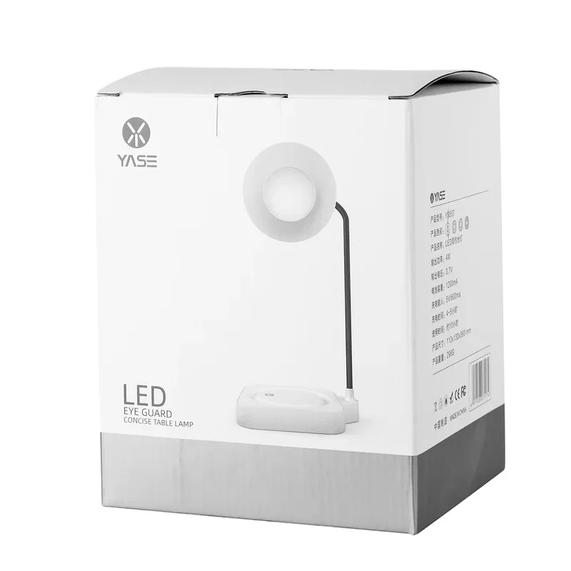 Creative USB Rechargeable LED Folding Desk Lamp Eye Protection Touch Dimmable Reading Table Lamp Led Light 3 Color Modes MJ1024