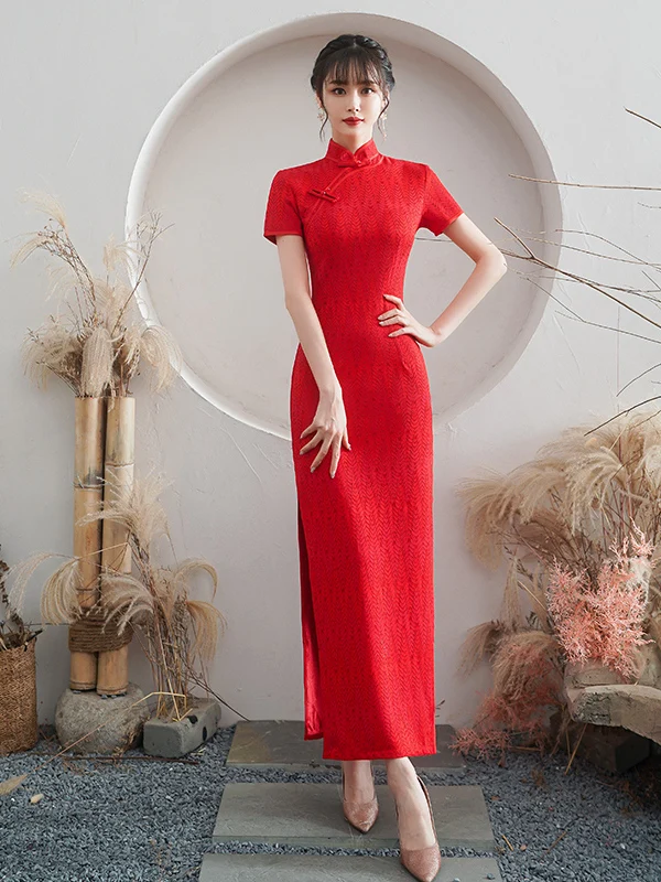 

Элегантное длинное платье для гостей на свадьбу, костюм для ведущей, сценический наряд для выступлений, модный образ для женщин