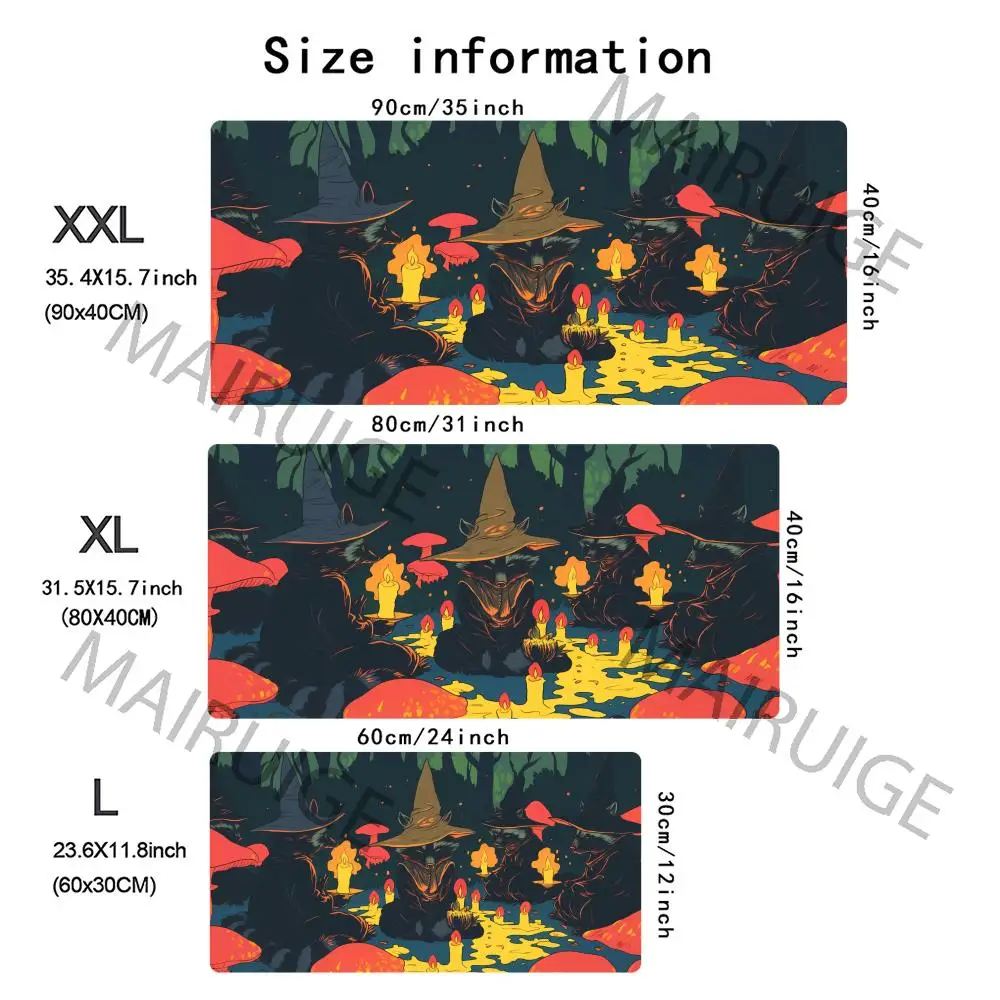 الراكون معالجات تصميم ماوس الوسادة بطاقة لعبة حصيرة كبيرة الكمبيوتر مكتب ماوس 35X60 المضادة للانزلاق ل MTG DTCG CCG RPG الحصير التداول #4