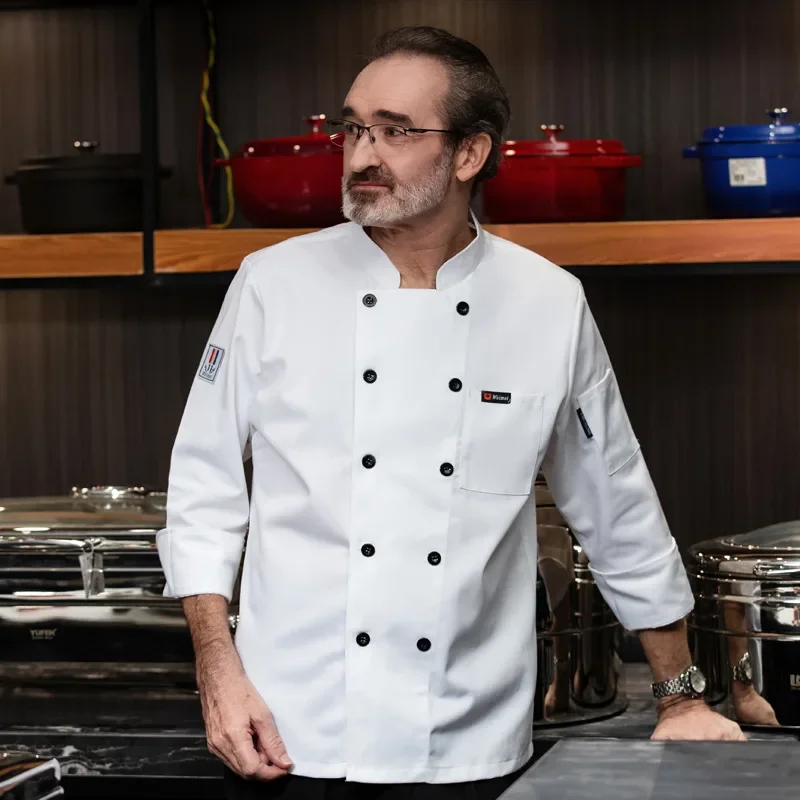 c094-new-unisex-kitchen-chef-restaurant-uniform-shirt-breathable-double-breasted-dress-jacket-chef-works-wear
