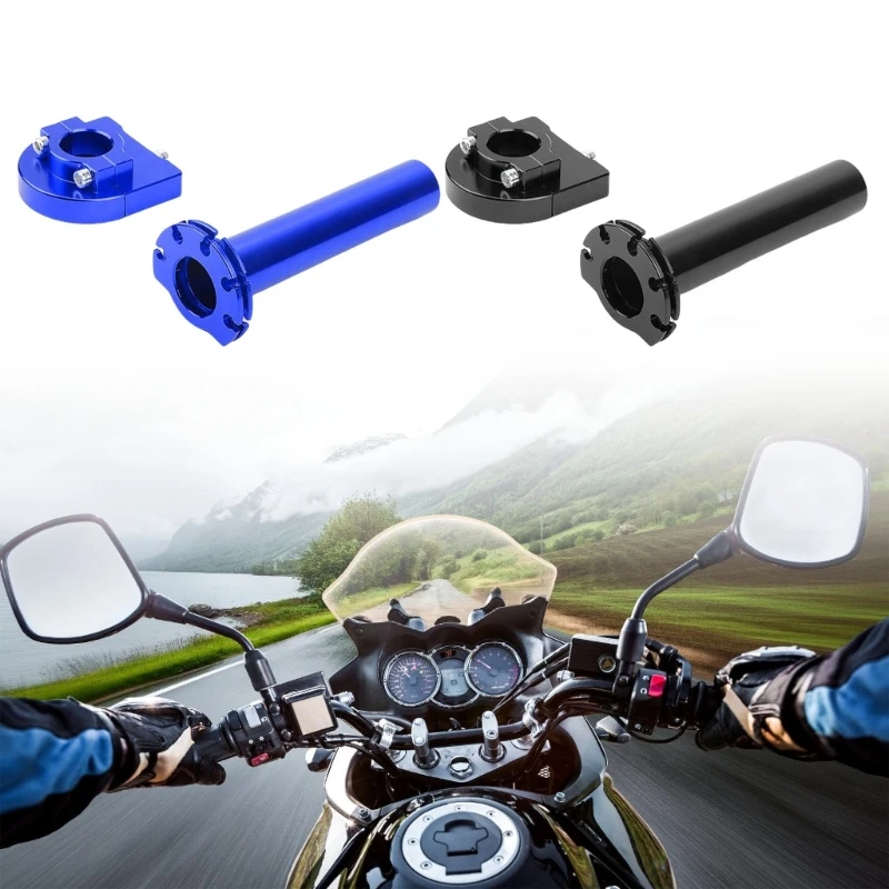 0XXD 22mm 7/8inch Motorcycle Throttle Handle Bar Grip Pit Dirt Bike Accessories