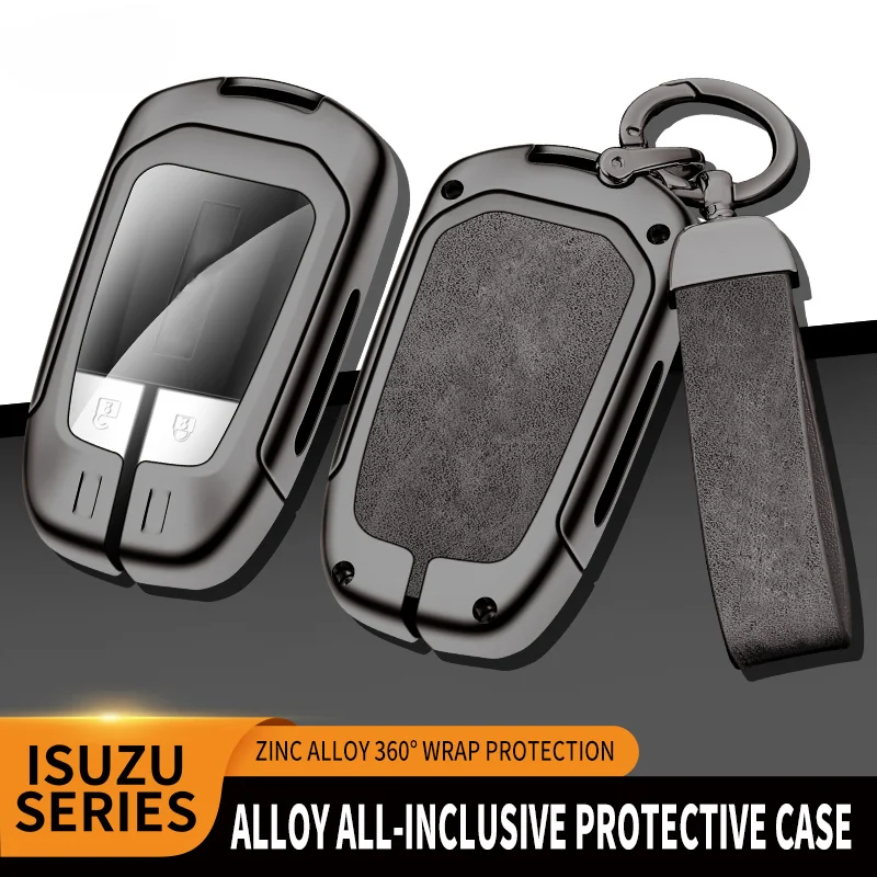 Новинка автомобильный Стайлинг защитный чехол для ключа Обложка для Isuzu D-max Mu-x DMax Mux грузовик аксессуары для дистанционного управления держатель оболочка брелок