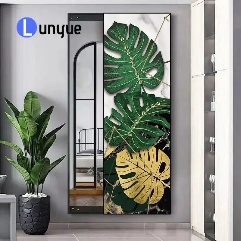 Hidden Full Length Mirror Wall Mounted Full Body Mirror Adhesive Home Simple Modern Style Space Saving Decor for Bedroom