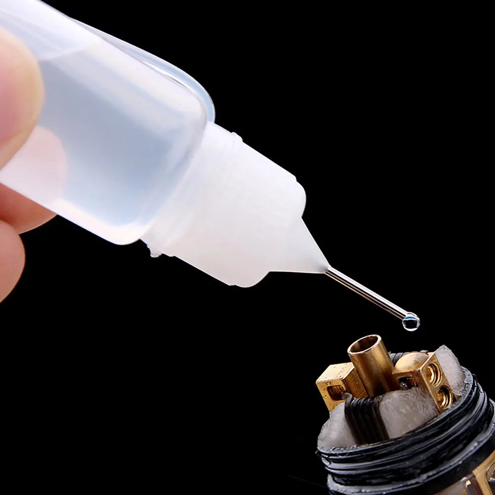15Pcs Precision Needle Tip Applicator Bottles for Glue Oil Latex Epoxy Caulking Reusable Dropper Dispenser DIY Crafts Tool
