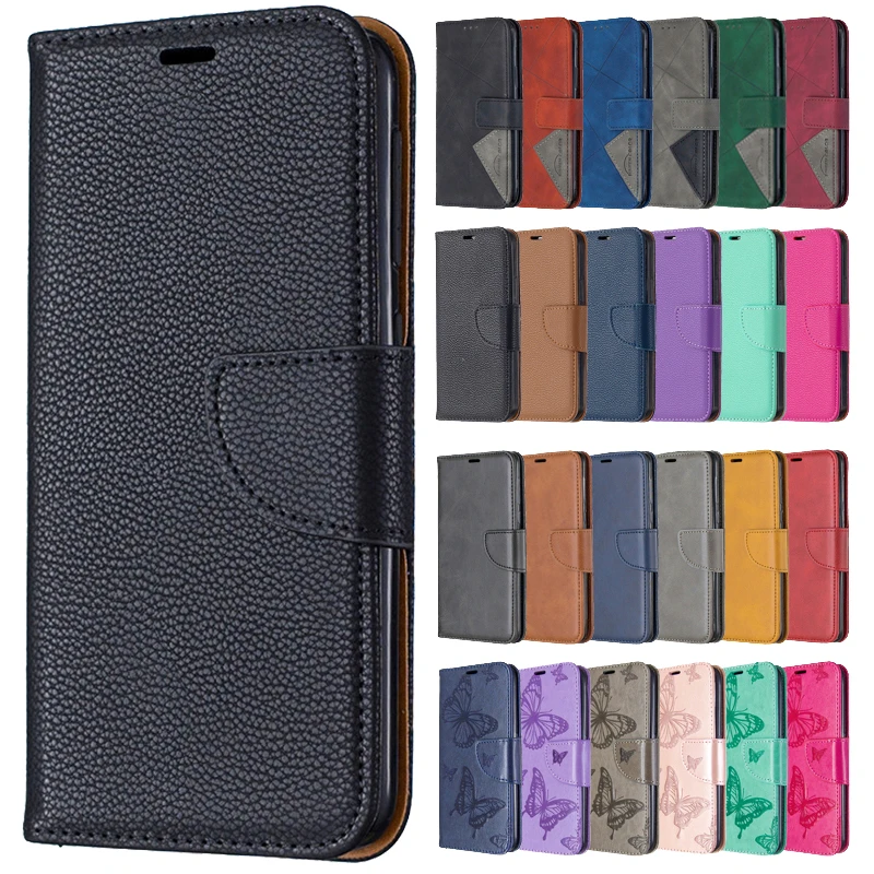 Wallet Flip Case For Xiaomi Redmi Note 10 Lite Cover Case on For Note10 Lite 6.67