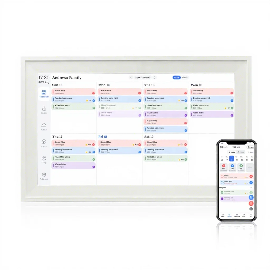 Dijital Takvim Dokunmatik Ekra - Electronics For Home incelemesi ve fiyatı