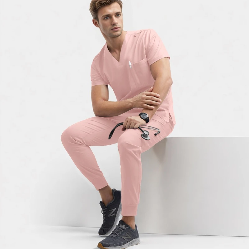 Ärzte- und Krankenschwesteruniformen, mehrfarbige Handwaschkleider für Männer und Frauen mit dem gleichen schnell trocknenden Overall-Set
