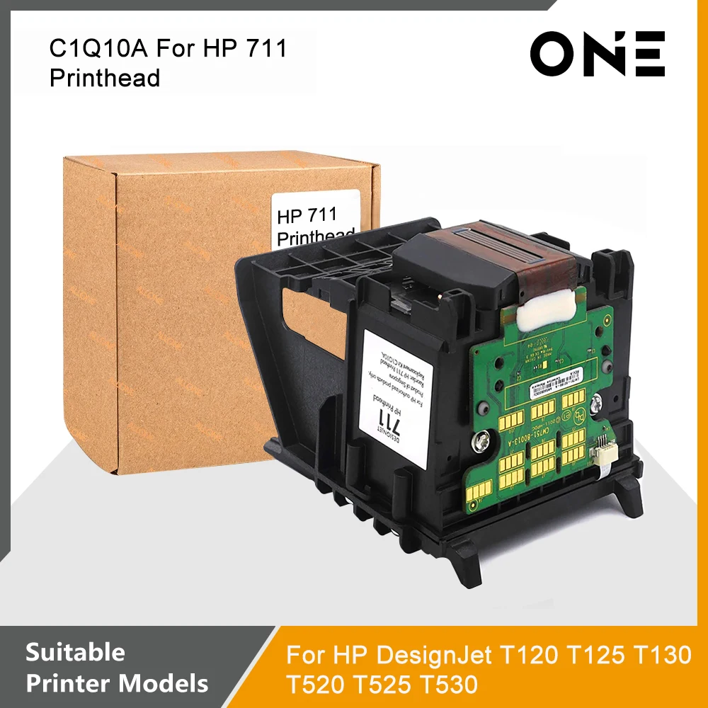 New For HP 711 Printhead 711B 711XL HP711 Print Head C1Q10A For HP DesignJet T120 T125 T130 T530 T525 T520 Printer Head