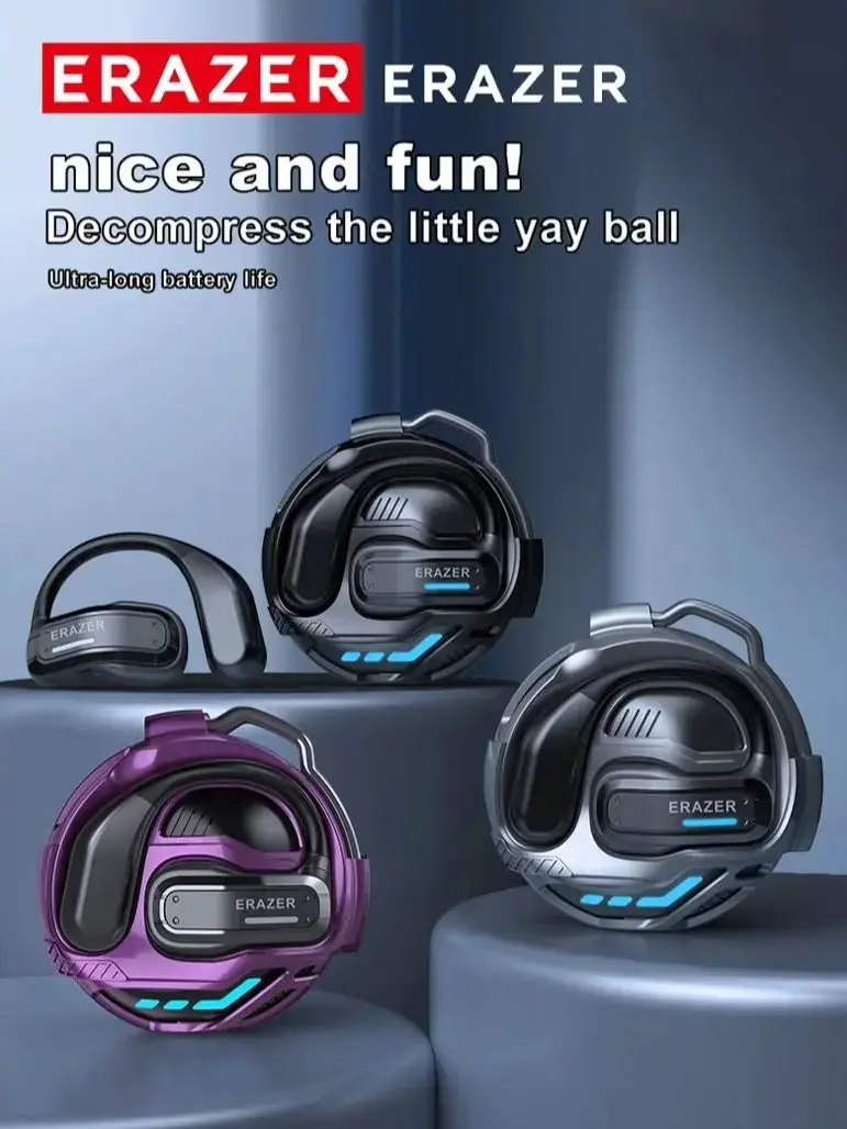 ERAZER X8 AI Vertaler Oordopjes Gaming Bluetooth 5.4 Draadloze hoofdtelefoon Lage latentie HD Oproepkoptelefoon met microfoon Waterdicht - afbeelding 2
