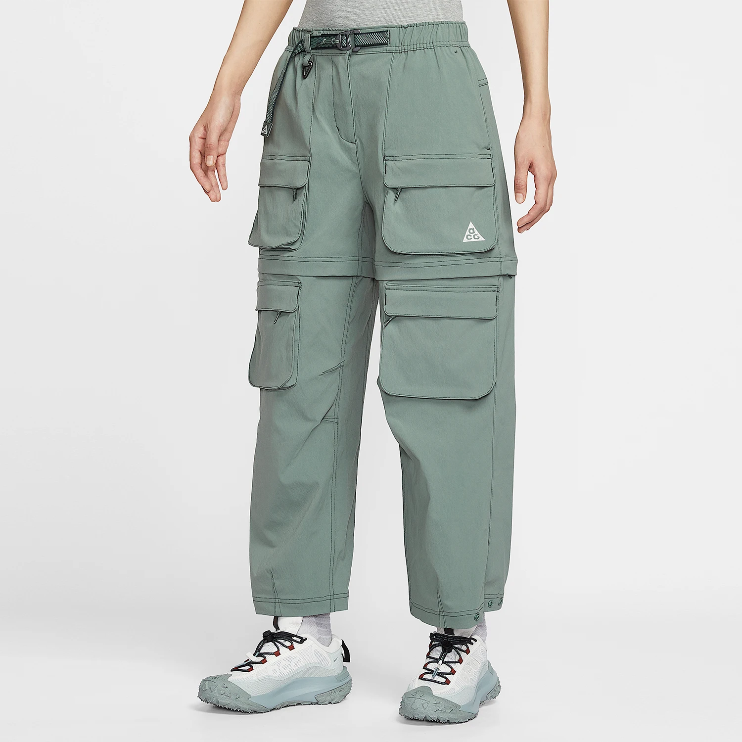 

Оригинальные осенние женские свободные брюки-карго Nike HV6392-364