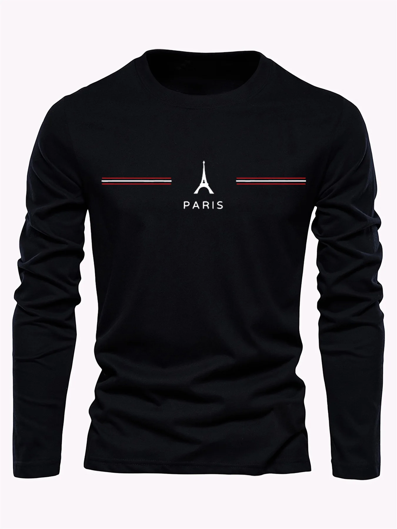 Men's 100% pure cotton loose and comfortable casual sports P