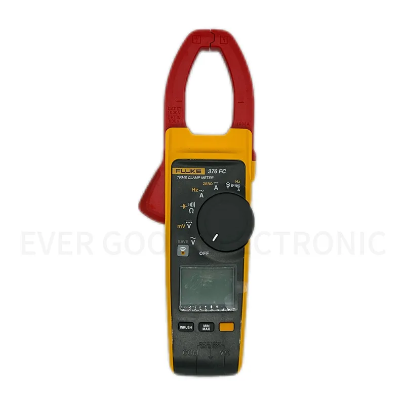 Fluke 376 FC 1000A วัดกระแสไฟฟ้า AC/DC แบบ True-RMS พร้อมชุดเครื่องมือเริ่มต้น คุณภาพสูง ใช้งานได้จริงในงานช่างไฟฟ้า