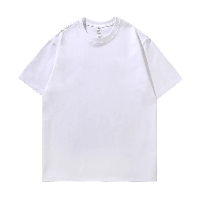 MRMT 2026 Brand New Men\'s Tshirt Medium Sleeve Loose Cotton Five-sleeve Fashion White T-shirt for Male Round Collar Tops Tshirt