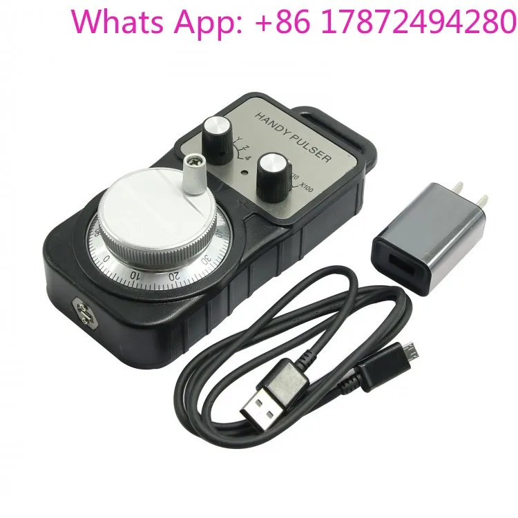 Wireless CNC Handheld Pulse Generator, Universal Manual Handwheel