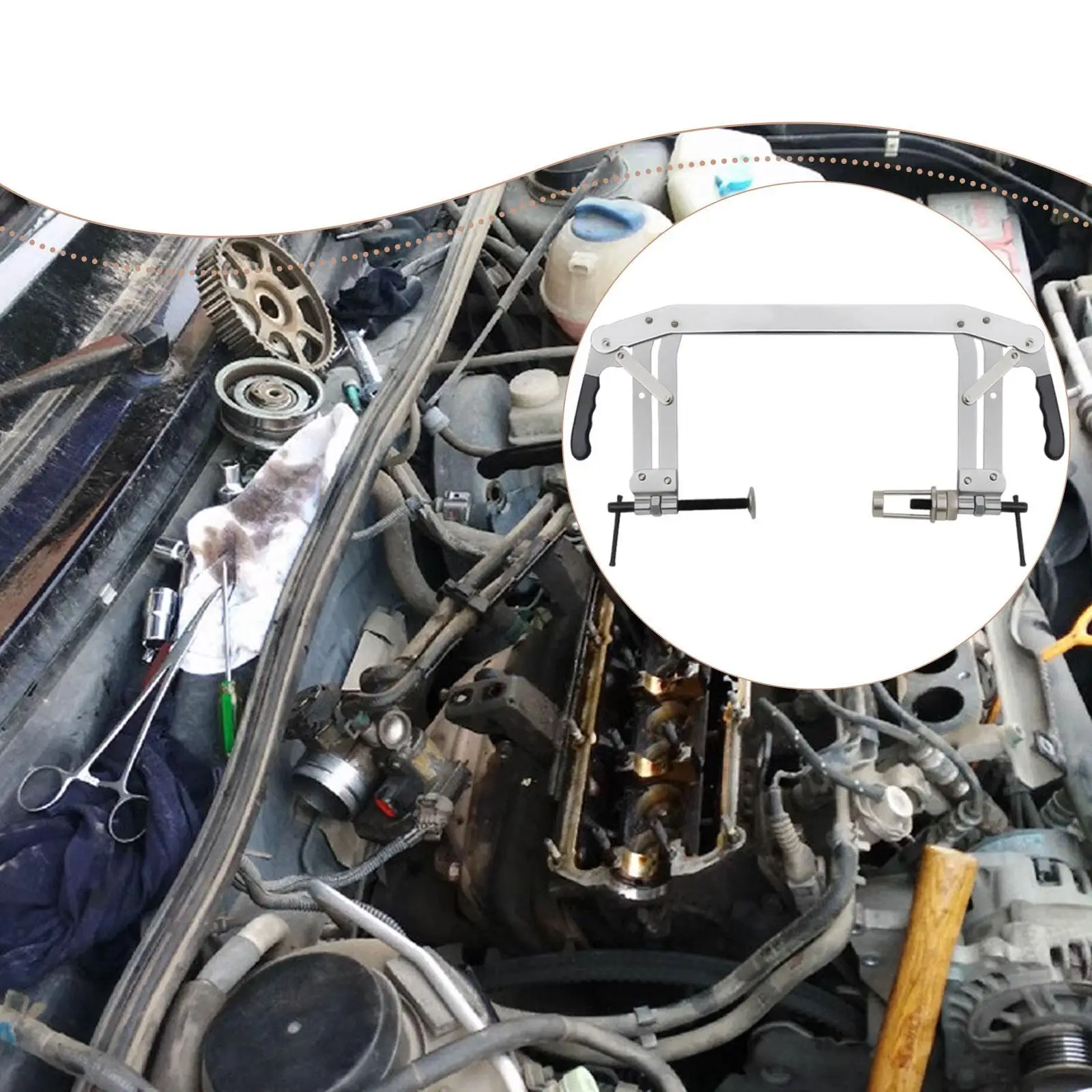 صمام ضاغط زنبركي محرك معدات المركبات توفير العمالة قوة عالية