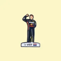 Max Verstappen  World Champion Hard Enamel Pin