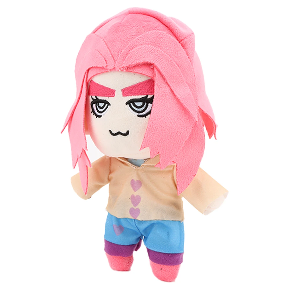 25cm 애니메이션 K팝 데몬 헌터즈 사자보이즈 봉제인형 진우 애비 인형 할로윈 파티 선물 몬스터 헌팅 걸그룹 팬들을 위한 선물