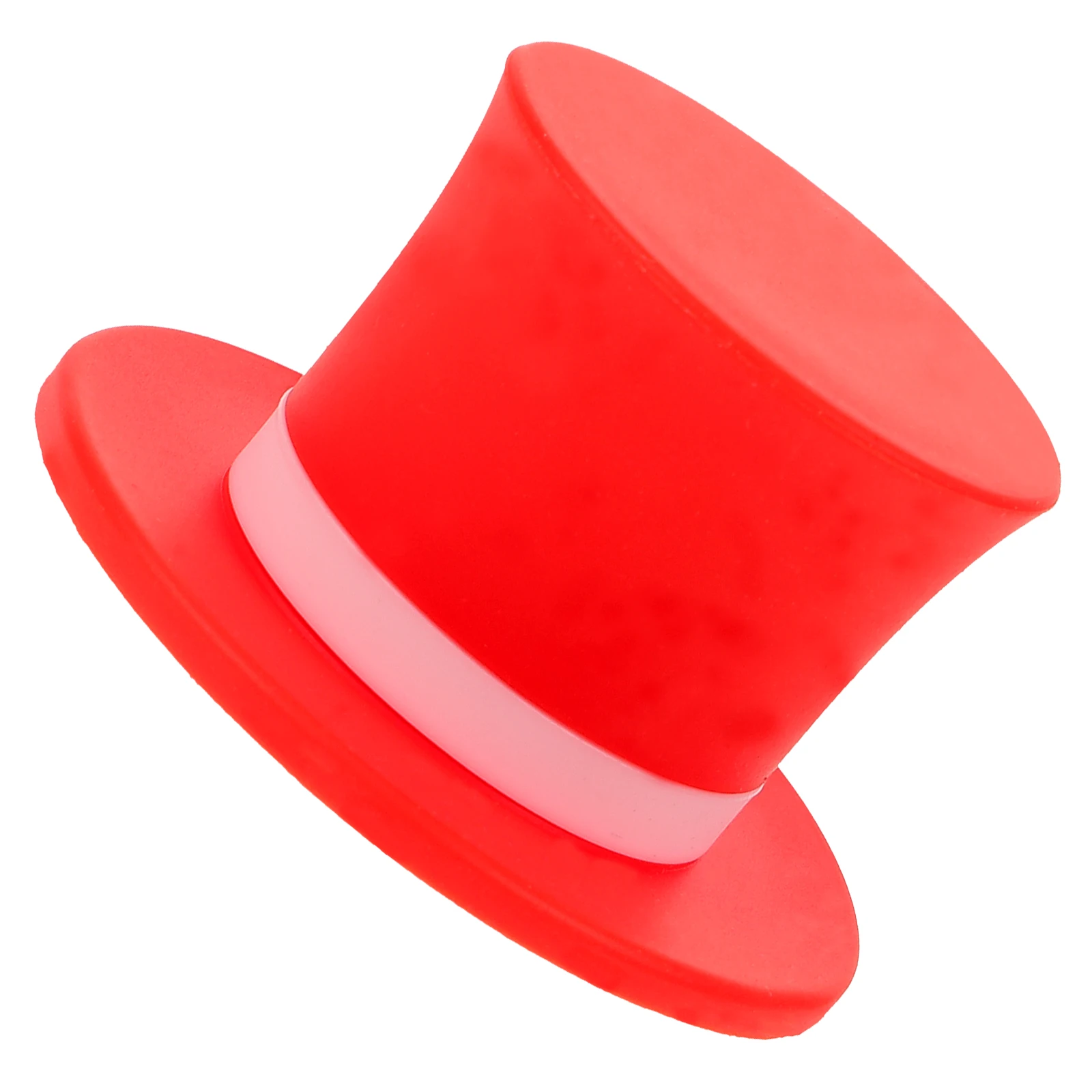 

Silicone Bottle Stopper Red OPP White Box Christmas Gifts Sealed Stoppers Sealer Hat Shaped Accessories