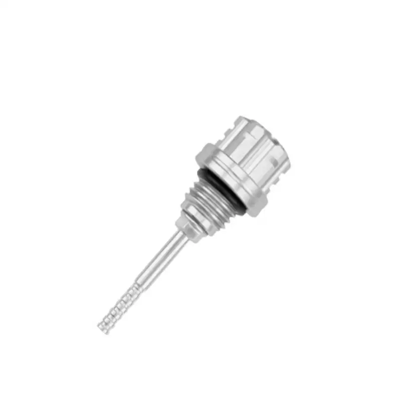 CNC Motorcycle Engine Hexagon Oil Dipstick Filler Cap Aluminum Alloy Enhanced Performance Universal