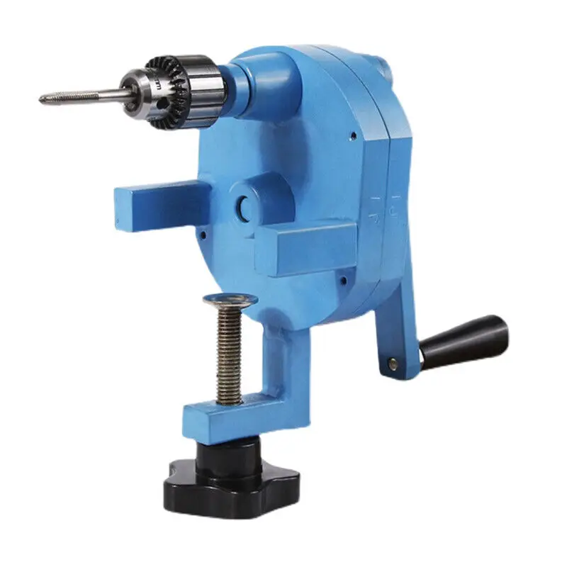 Manual Drilling Tapping Machine Portable High Precision Crank Tapper Small Size Hand Tools With 0.6MM-6MM Metal Tap Chuck