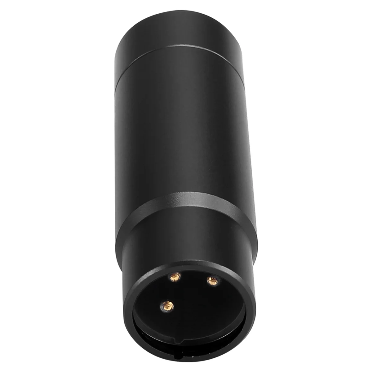 AA26P 팬텀 전원 어댑터 마이크 시스템 오디오 믹서 콘덴서 마이크 48V XLR 마이크 어댑터 3.5mm 검정색