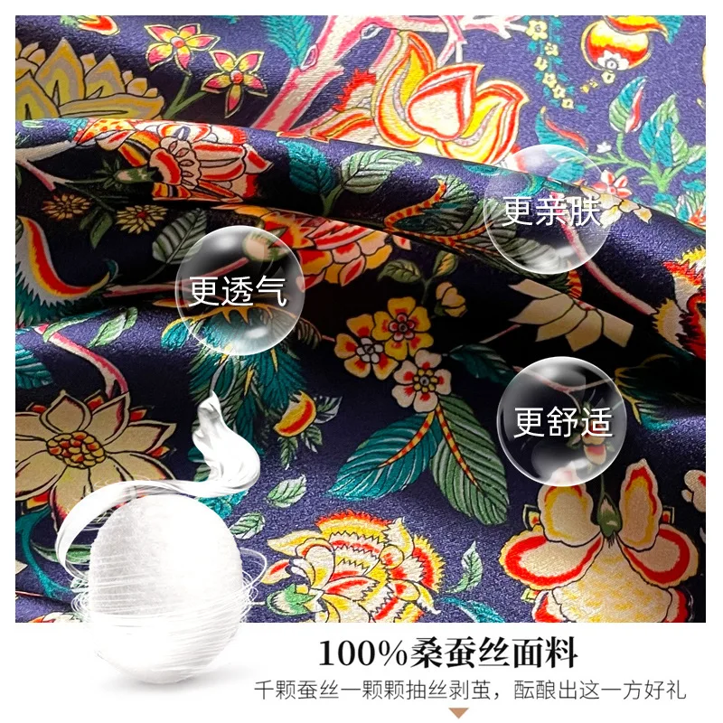 Fashion 100% Silk Satin Scarf Women Handkerchief Printed Bag Scarfs Female Square Head Bandana Small Neck Scarves For Ladies