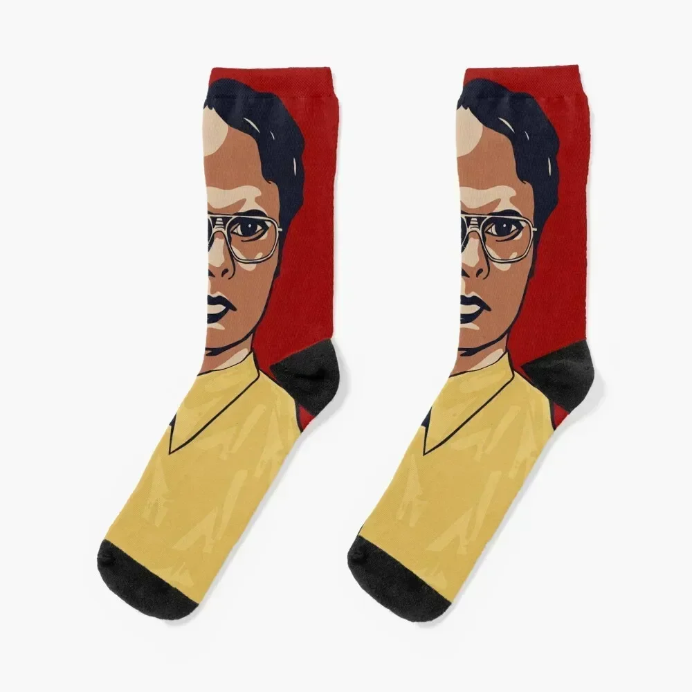 

Dwight Socks summer ankle compression cartoon Socks Women Men's