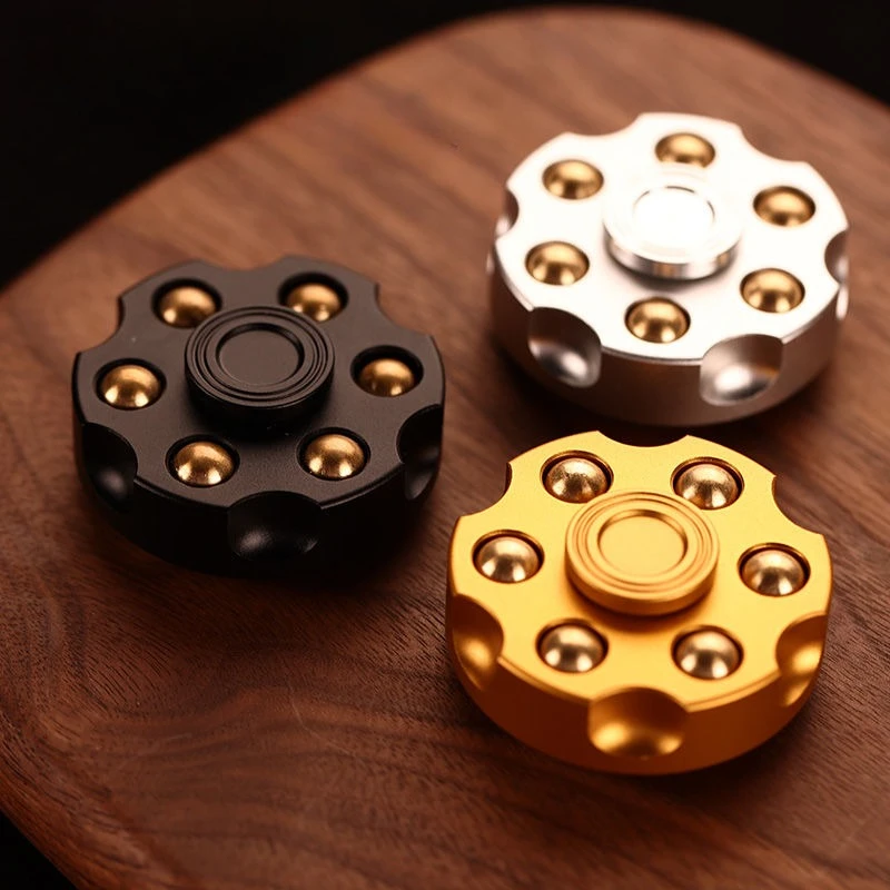 Jouet Fidget Spinner Style roue gauche en métal pour étudiants, praticiens, Anti-Stress, résistant à la pression, jouets de décompression, cadeau pour garçons