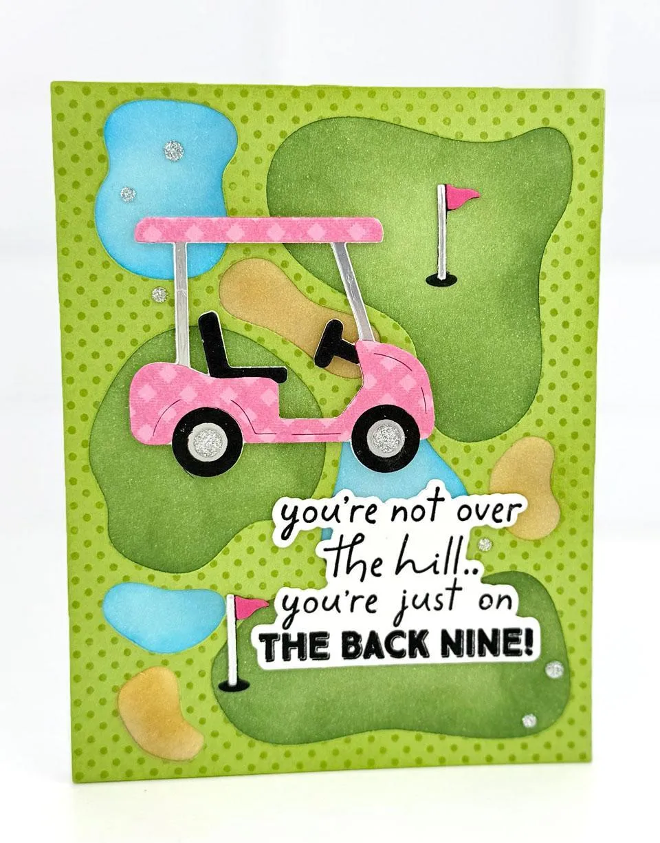 Golf Cart Die Set Metal Craft Cutting Dies Diy Scrapbook Paper Diary Decoration Card Handmade Embossing New Product for 2026