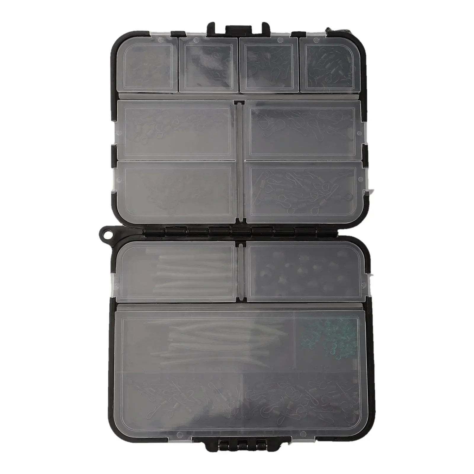 

Снасти для ловли карпа, пластиковые, безопасные для переноски, прочные пластиковые коробки, вертлюги для волос, функциональные крючки, 1 коробка, практичные зажимы