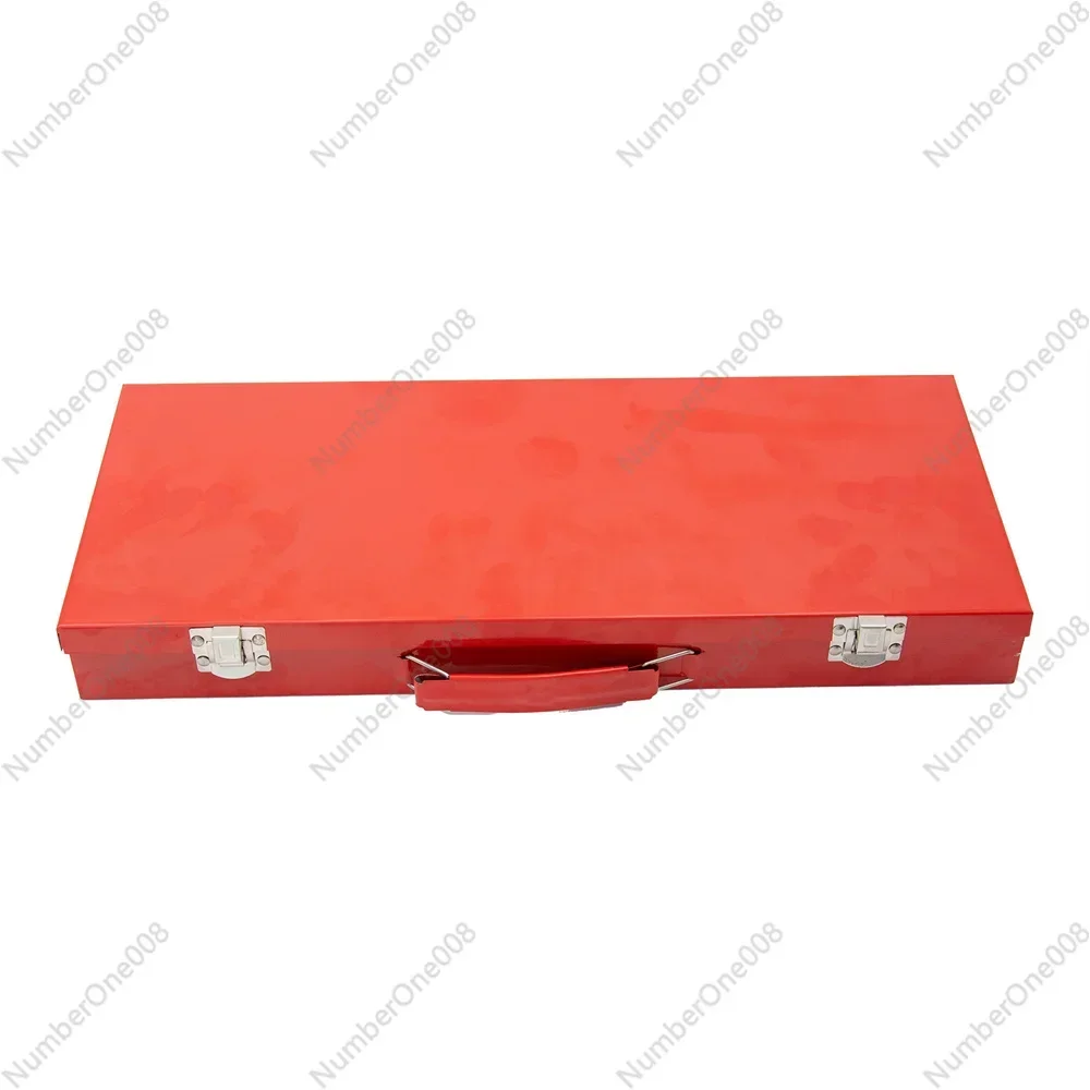 24 Piece Set Of Red And Black Iron Box F Rod Sleeve