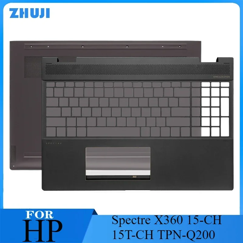 New Laptop For HP Spectre X360 15-CH 15T-CH TPN-Q200 LCD Back Cover Bottom Case Palmrest Upper Case 3CX35BATP20TEEP 15.6