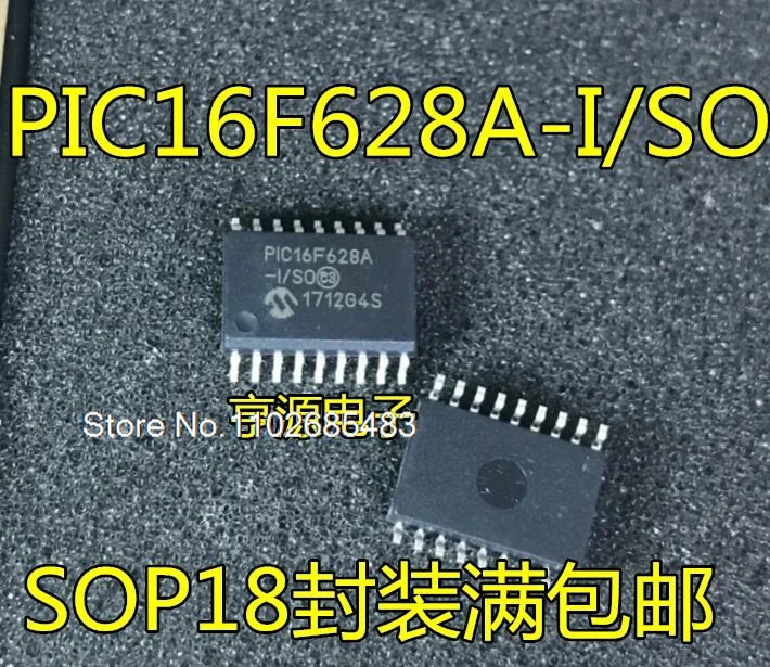 

(5PCS/LOT) PIC16F628A PIC16F628A-I/SO SOP18 PIC16F648A PIC16F648A-I/SO