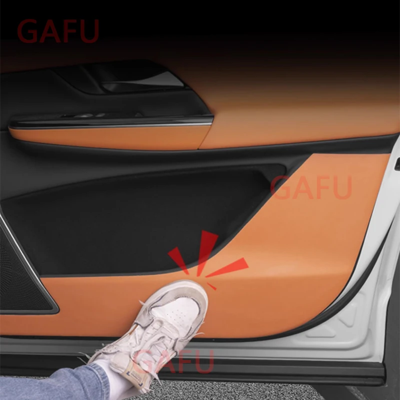 

For XPeng Xiao Peng G9 2022-2024 Car Door Anti-kick Pad PU Passenger Pad Car Interior Decoration Modified protective Accessories