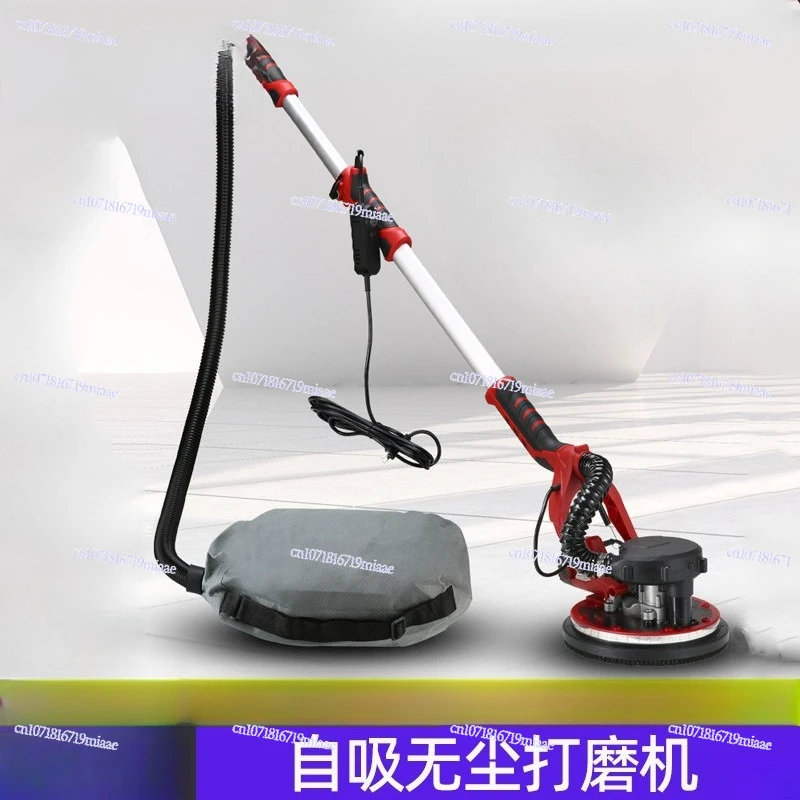 Self-priming dust-free putty sander, sandpaper machine, sand skin wall grinder,polishing machine, retractable belt sander