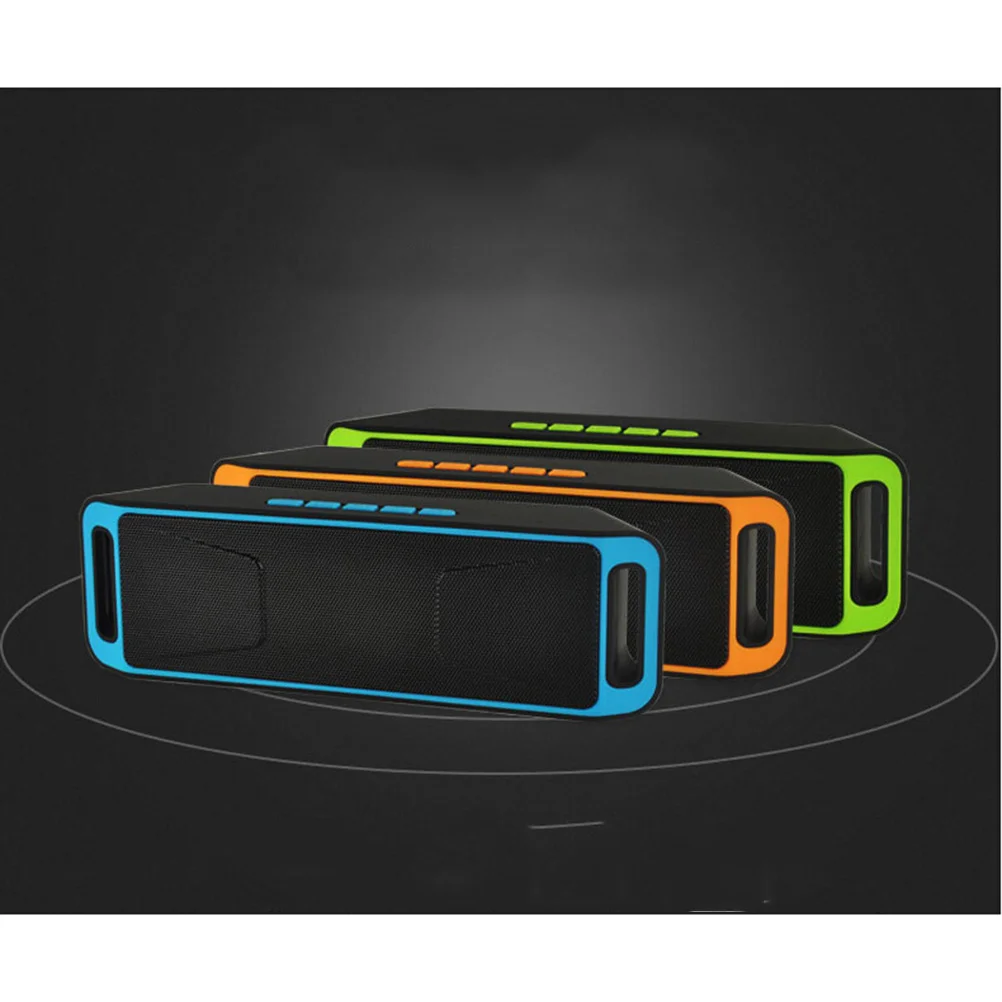 

Mini Portable Wireless 4.0 Speaker Subwoofer USB Radio Stereo Mp3 Player Black Enjoy Wonderful Music with Stereo Sound