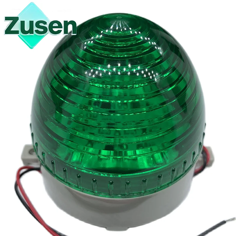 

Zusen TB60 зеленый цвет 12 В 24 в 110 В 220 В небольшая охранная сигнализация стробоскоп сигнальная ламсветильник Светодиодная лампа