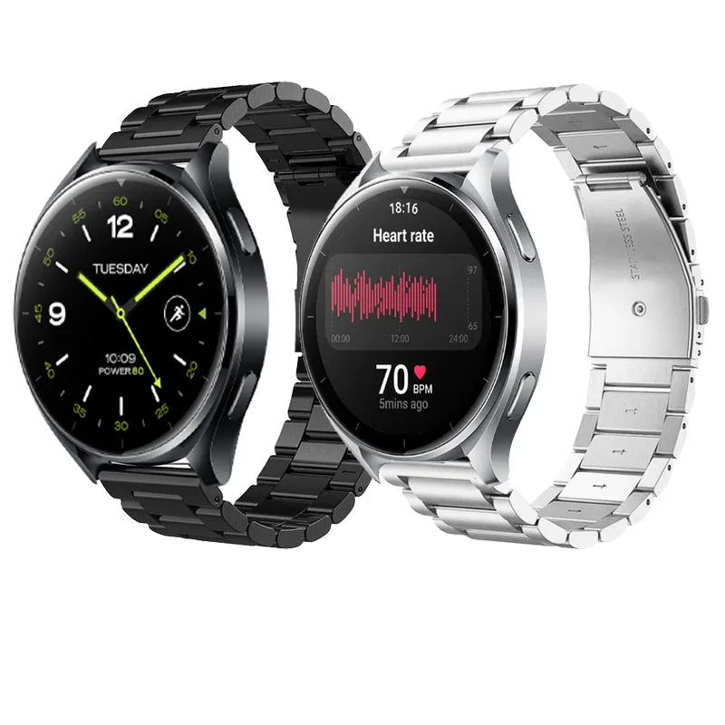 22Mm Metal Strap Fo… - image