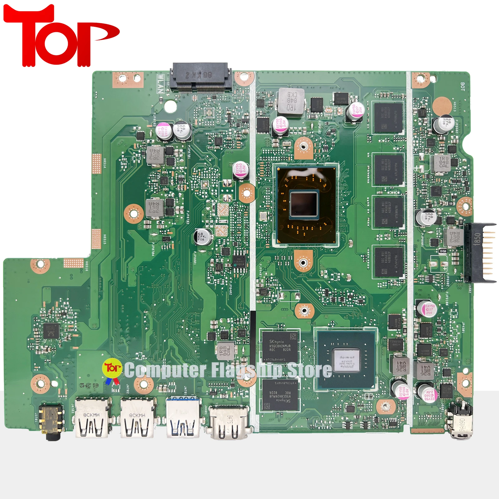 Imagem -02 - Kefu-placa-mãe Portátil para Asus X540n X580nv Cpu N3450 N4200 4g 8g Ram 920mx V2g 100 de Trabalho Testado