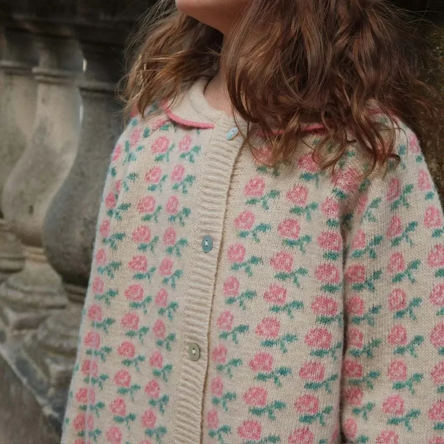 재고 있음 2025 가을 겨울 KS 여아 니트 가디건 여아 스웨터 남아 자켓 아동 스웨터 여아 남아 조끼 및 스웨터