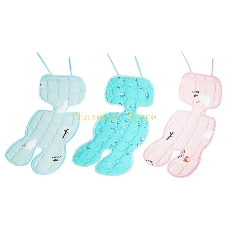 E7CE Summer Car Bad Pad Seats gelo Cool Pram Pram Cooling Pad para carrinhos bebê