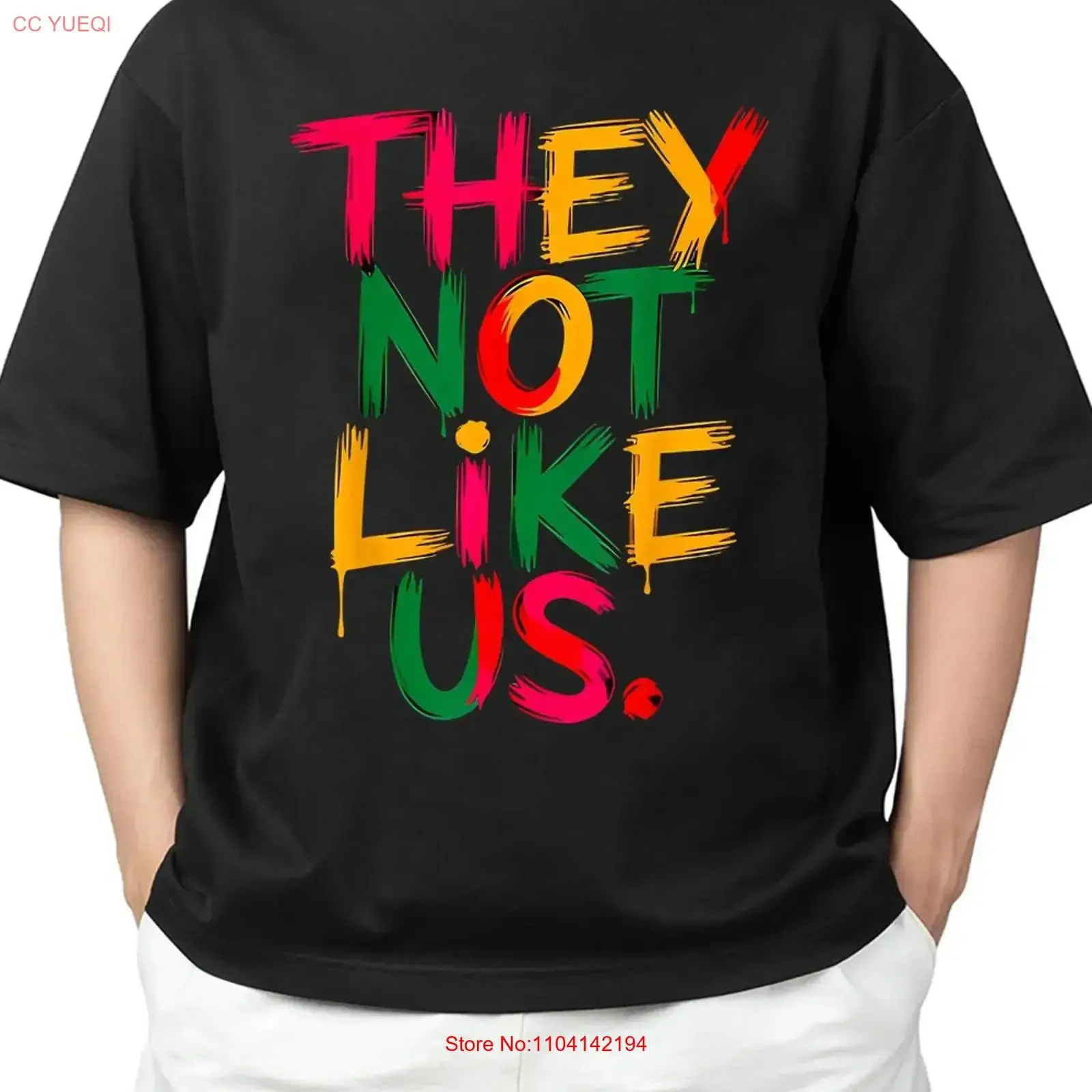 They Don't Like Us T Shirt Juneteenth 1865 Pride Fit for S 4XL vintage Washed Top For Everyday Wear Stretched Unisex Breathable