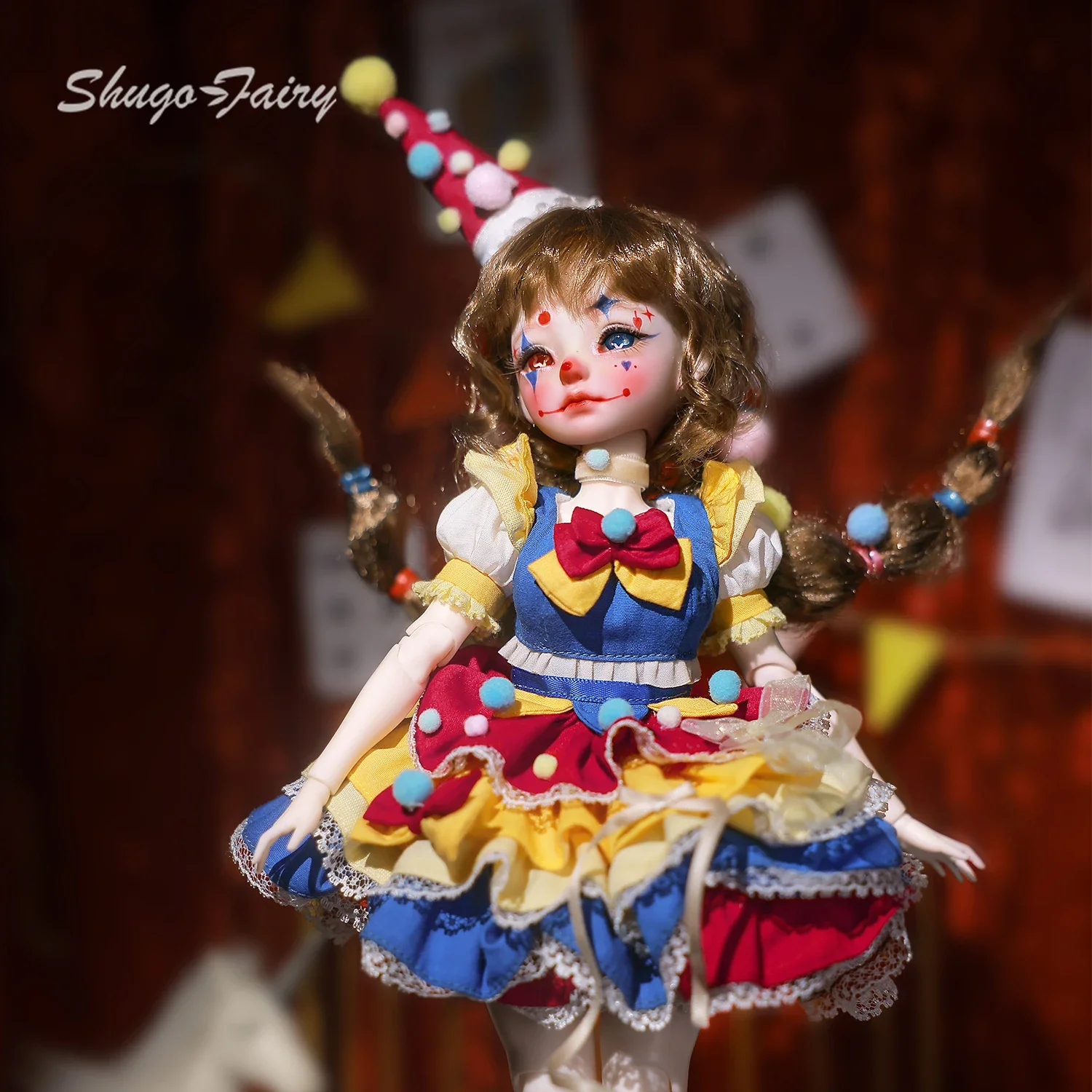

Circe C Momoko C 1/6 BJD кукла для девочек, цирковая принцесса, антикварная фигурка из смолы, куклы для феи, клоуна, коллекция акробатов Shugafairy