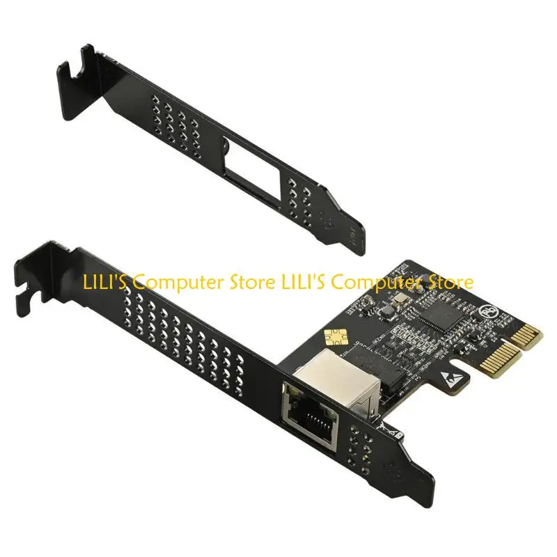 

A52B Game PCIe Card 5000 Мбит/с Gigabits Card 10/100/2500/5000 Мбит/с RTL8126 RJ45