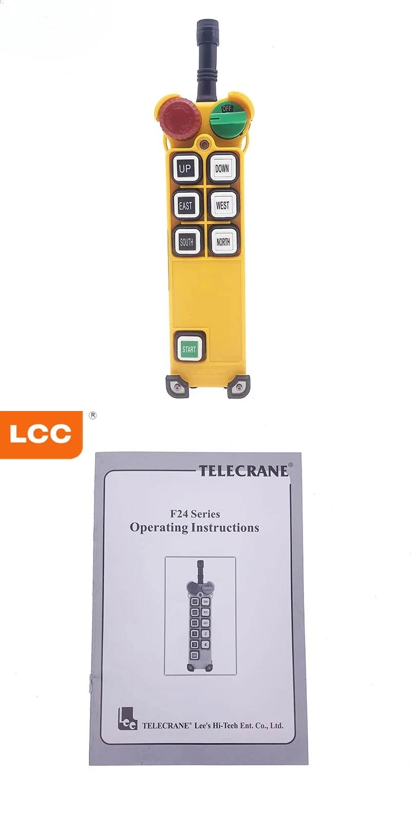 LCC F24-6S AC/DC 24-48V industrial  wireless remote controls for hoist crane