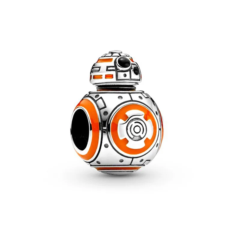 Disney Cartoon 925 Sterling Silver The Mandalorian Collection Charm Fit Original Bracelet Women Jewelry Christmas Gifts