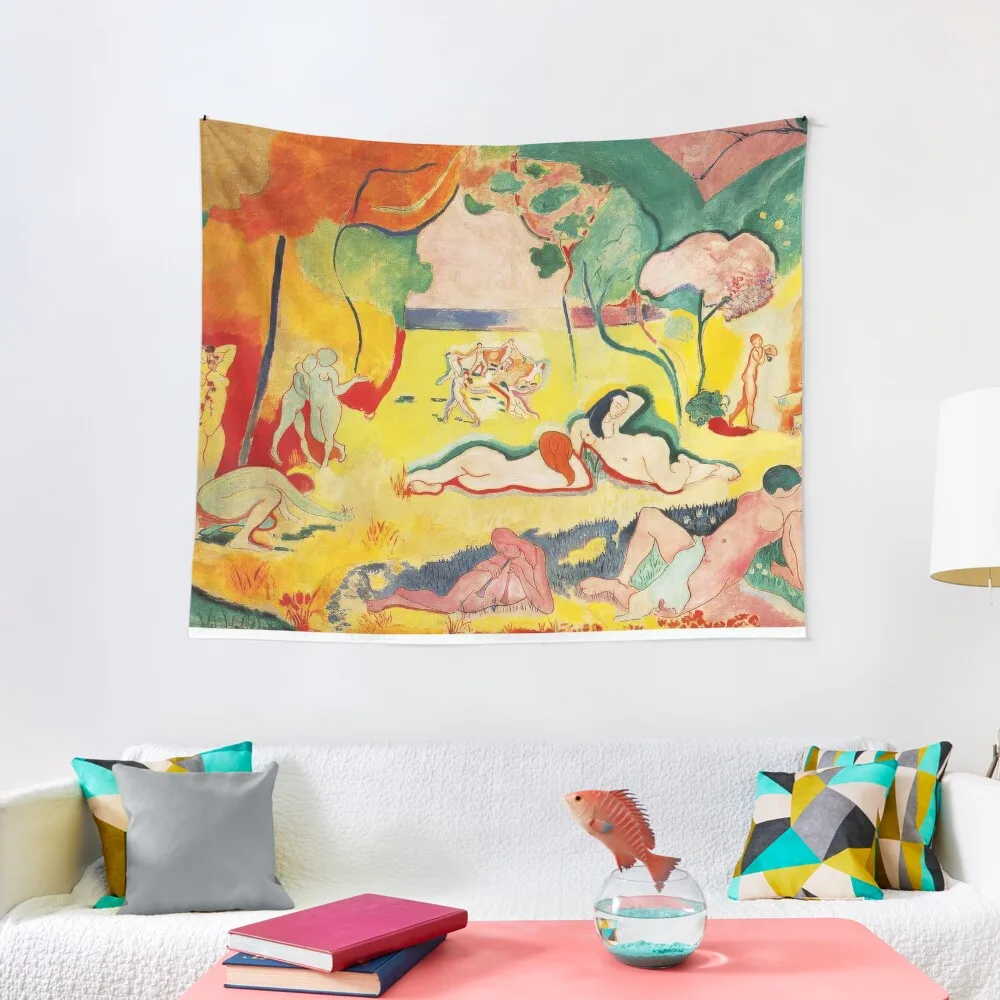 

Matisse - Le bonheur de vivre The Joy of Life Bonheur Henri Matisse Tapestry Wallpapers Home Decor Wall Decoration Tapestry