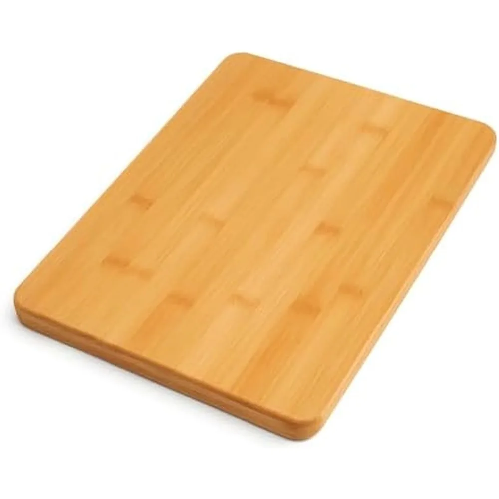 

Extra-Large Wood Cutting Board, Reversible Chopping Board for Kitchen Meal Prep and Serving, Charcuterie Board, 14.17-Inch